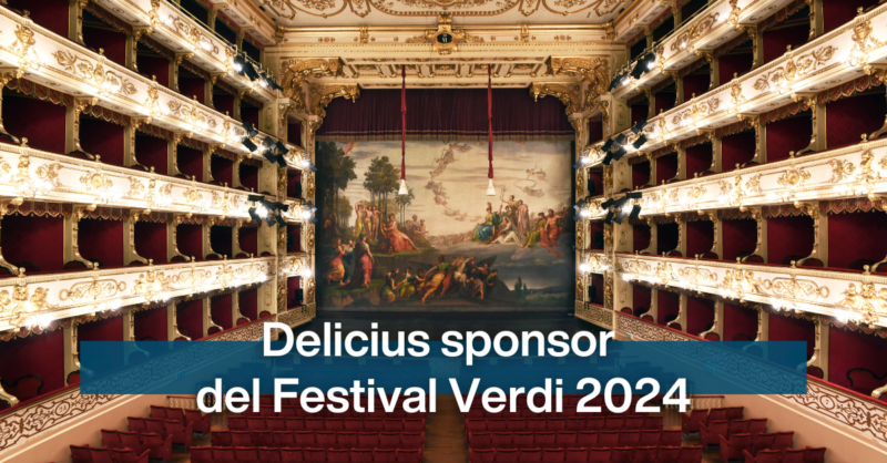 Delicius sponsor del Festival Verdi 2024